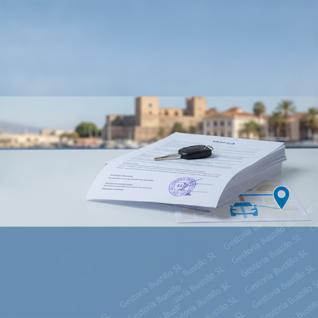 Guía completa sobre la documentación obligatoria para transferir un vehículo en la JPT de Málaga